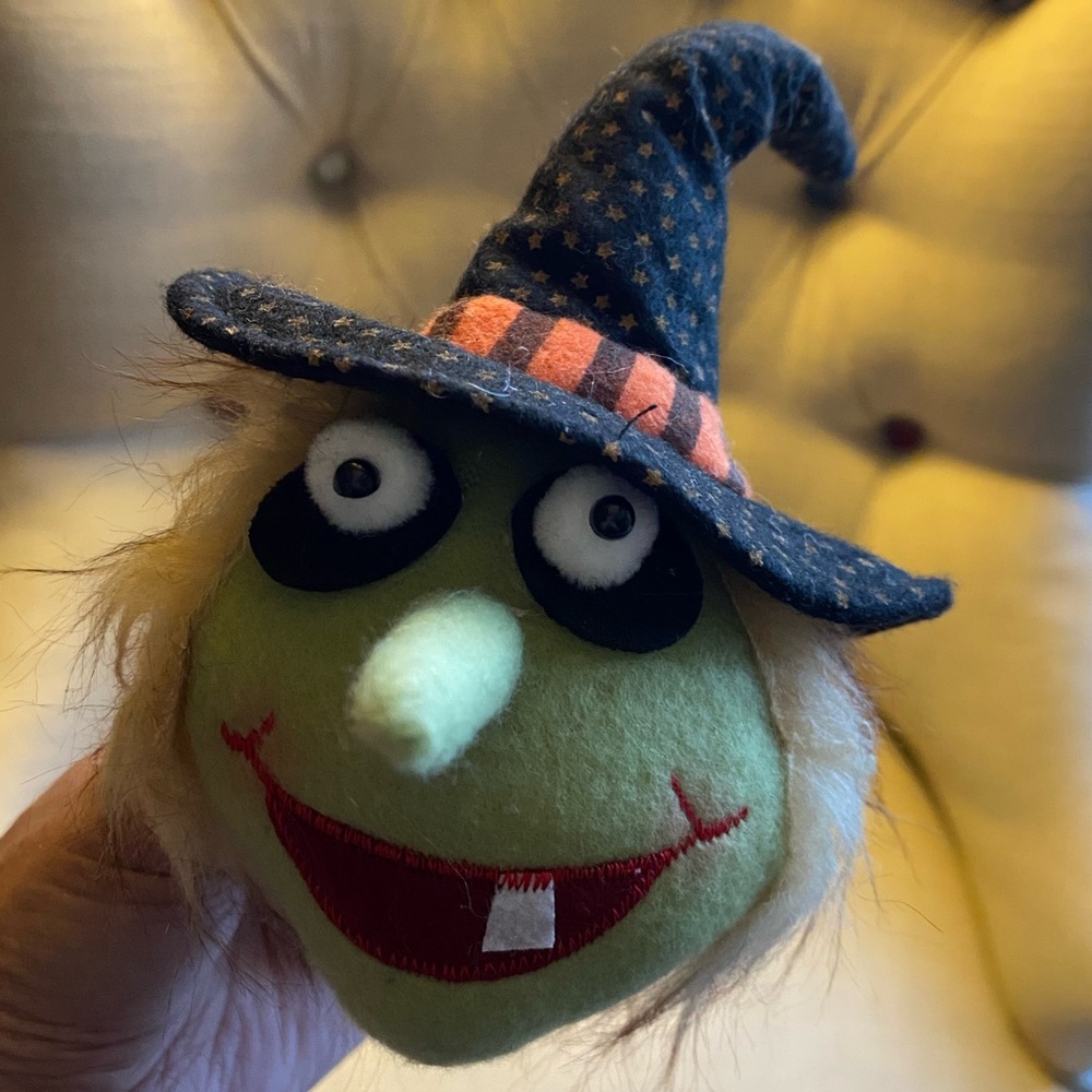 🚨 24 Hour PRICE DROP🚨 Felted Witchy Ornament